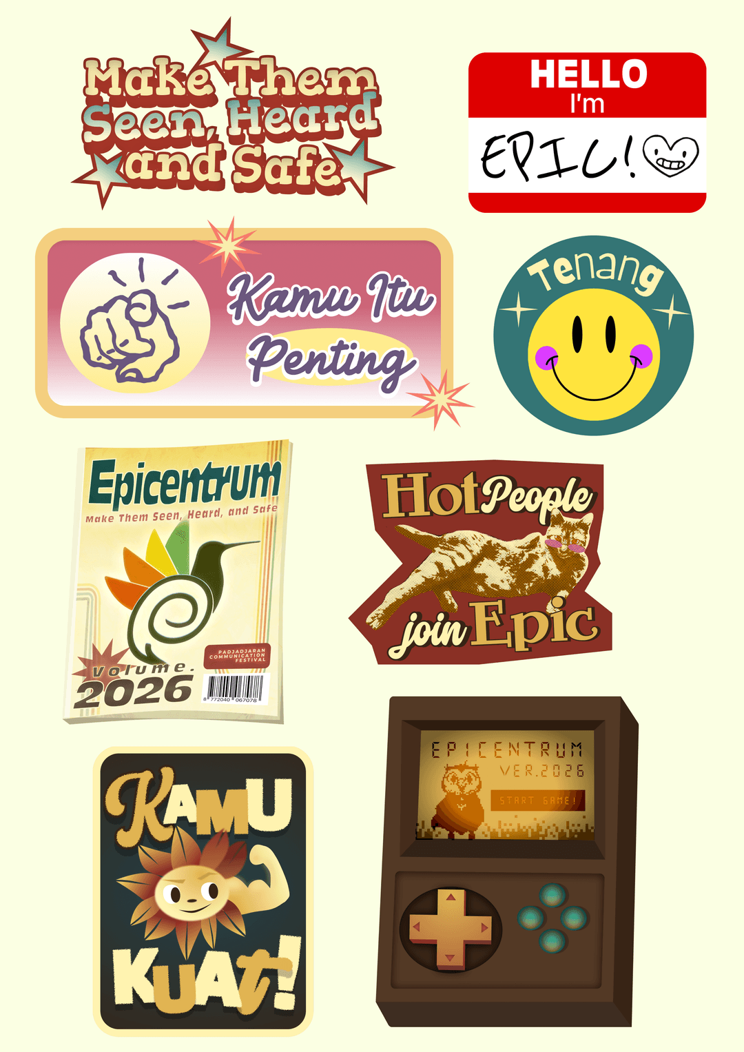 Little Voices: Sticker Pack